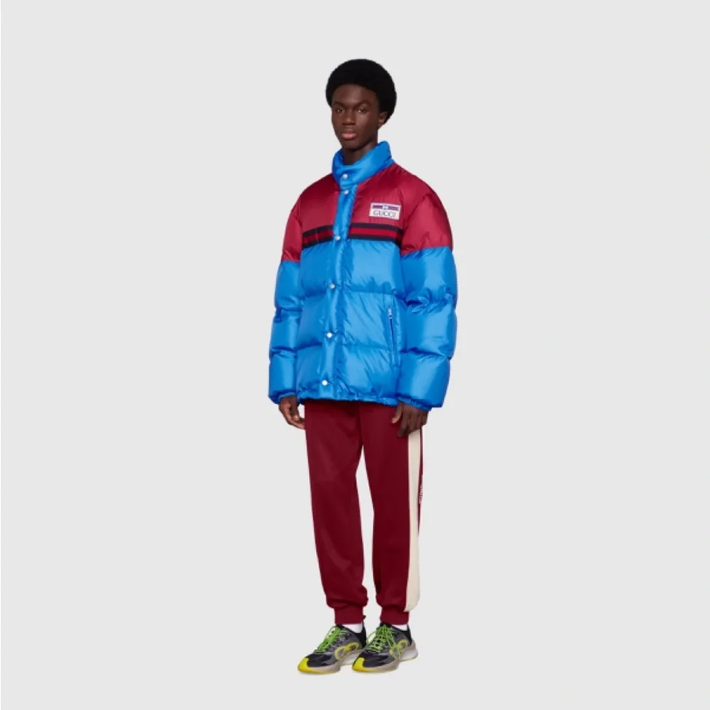 GUCCI DOWN PADDED NYLON JACKET - Picture 2 of 10